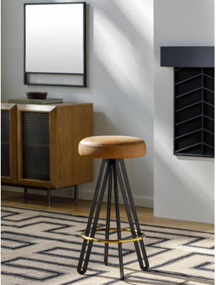 Hokku Designs Yuina Modern Bar Stool