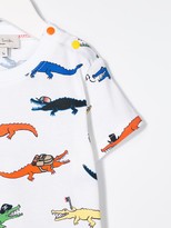 Thumbnail for your product : Paul Smith crocodile-print T-shirt