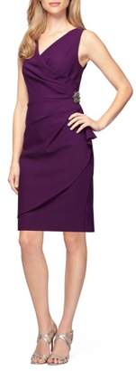 Alex Evenings Side Ruched Dress