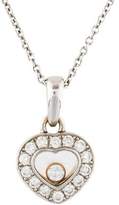 Thumbnail for your product : Chopard 18K Happy Diamond Heart Icons Pendant Necklace