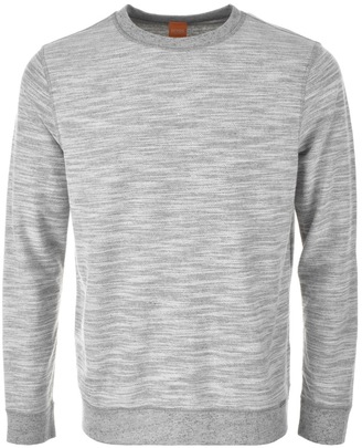 BOSS ORANGE HUGO Reversible Woice Sweatshirt Grey