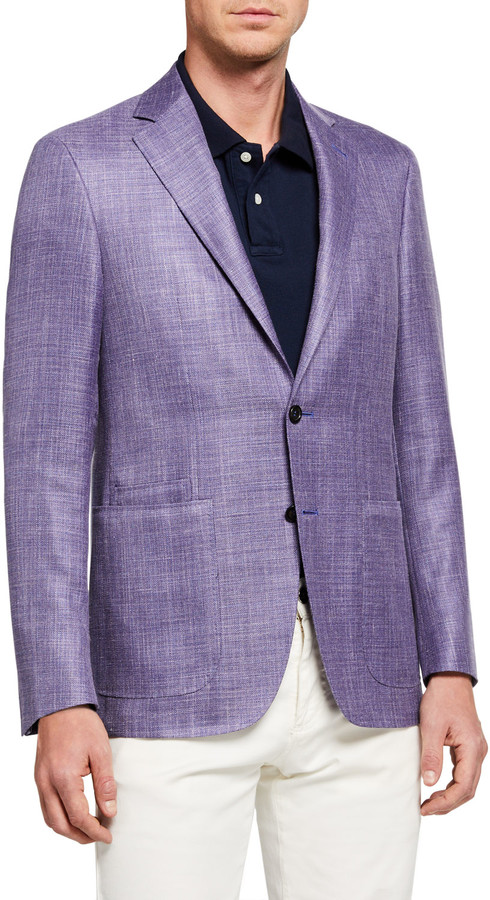 mens purple sport coat