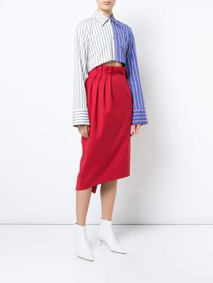Off-White cropped shirt
