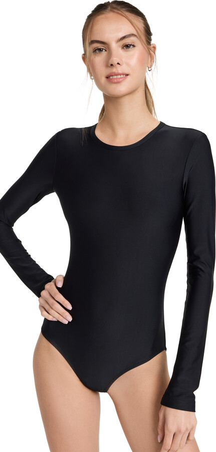 Long Sleeve One Piece Swimsuit | ShopStyle