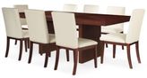 Thumbnail for your product : Bari White 9-Pc. Dining Set (Table & 8 Chairs)