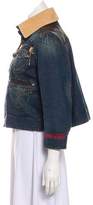 Thumbnail for your product : DSQUARED2 Cropped Denim Jacket
