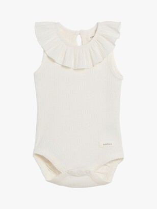 Newbie Baby GOTS Organic Cotton Minna Frilled Collar Bodysuit