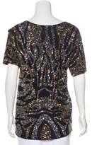 Thumbnail for your product : Gryphon Sequin V-Neck Top