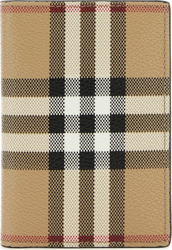 Burberry check-pattern bi-fold Wallet - Farfetch