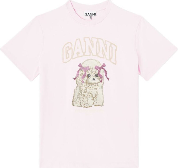Ganni Organic Cotton T-Shirt