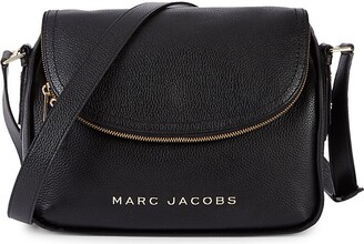Marc Jacobs Flap Leather Messenger Bag - ShopStyle