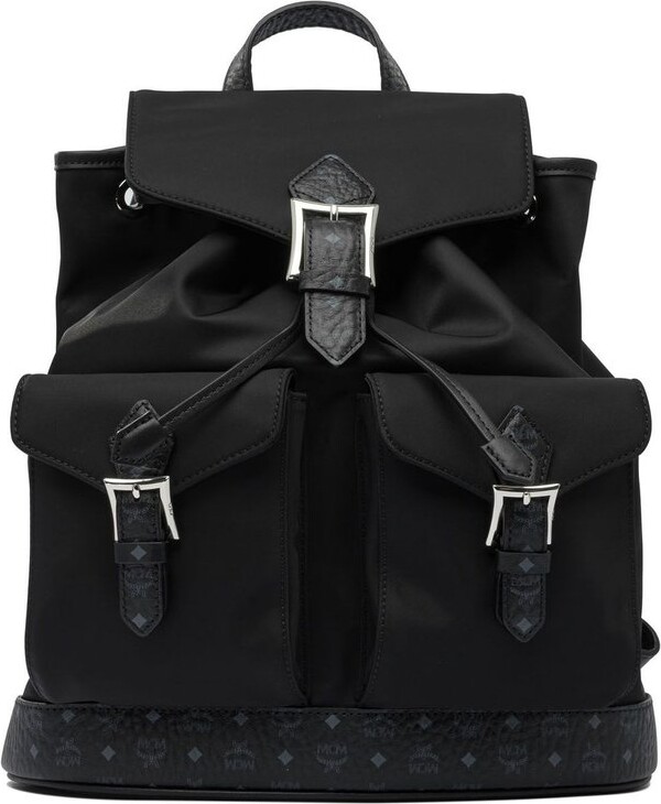 MCM Pocket-Detailed Drawstring Backpack