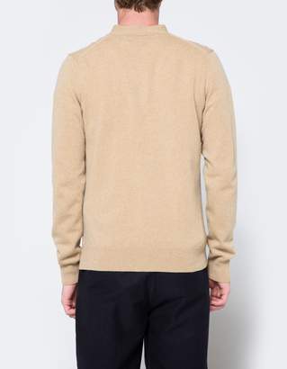 Comme des Garcons Play Play Cardigan in Beige