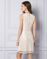 Thumbnail for your product : Le Château Sequin & Lace V-Neck Cocktail Dress