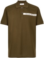 Thumbnail for your product : Alexander McQueen Logo-Tape Polo Shirt