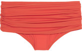 Thumbnail for your product : Norma Kamali Bill ruched bikini briefs