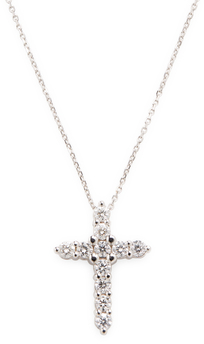 Ila Tiffany Diamond Cross Necklace