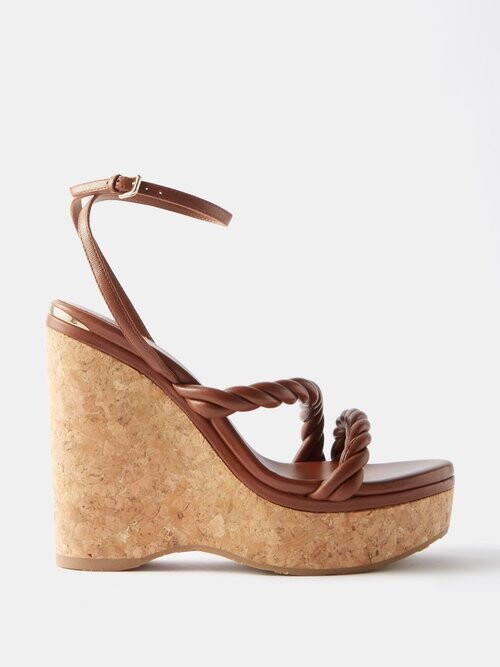 Jimmy Choo Cork Wedges | Shop The Largest Collection | ShopStyle
