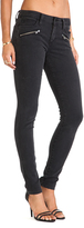 Thumbnail for your product : Joe's Jeans Inline Zip Skinny
