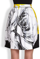 Thumbnail for your product : Prabal Gurung Classic Rose Print Skirt