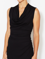 Thumbnail for your product : Three Dots Jersey Ruched Cowlneck Dress