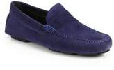 Thumbnail for your product : To Boot Ashton Contrast-Stitch Suede Drivers