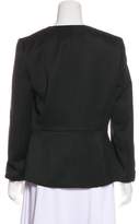 Thumbnail for your product : Albert Nipon Structured Long Sleeve Blazer