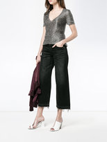 Thumbnail for your product : Missoni metallic knitted top