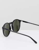 Thumbnail for your product : Polo Ralph Lauren 0ph4129 Round Sunglasses In Black 53mm