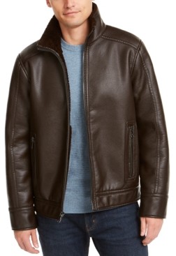 Faux Leather Jacket Men | Shop the world's largest collection of fashion |  ShopStyle