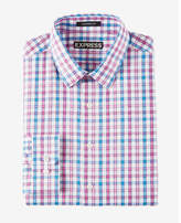 Thumbnail for your product : Express classic fit multicolor plaid dress shirt