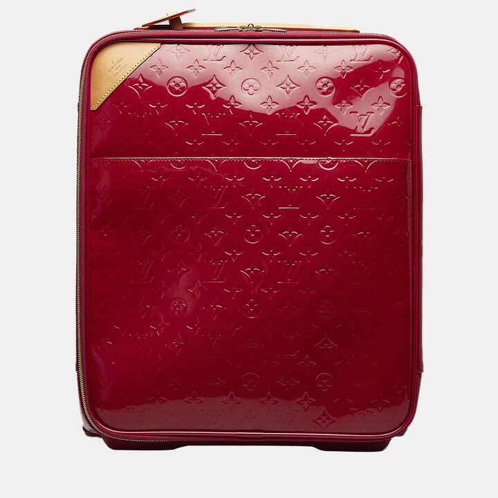 Louis Vuitton Wallet Victorine Monogram Vernis Cerise Cherry in Patent  Leather with Gold-tone - GB