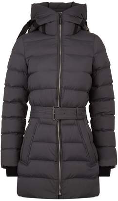 Burberry Belted Mid-Length Puffer Coat