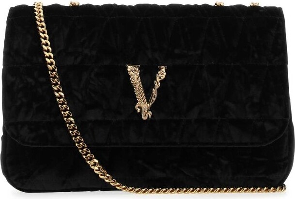 Velvet Woman Shoulder Bag, Women's Velvet Chain Bag