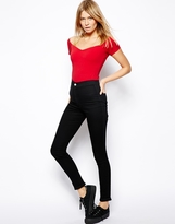Thumbnail for your product : ASOS Body with Bardot Sweetheart Neckline