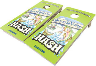 West Georgia Cornhole SweetWater Hash Session 10 Piece Cornhole Set
