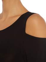 Thumbnail for your product : Oui Cut out shoulder detail dress