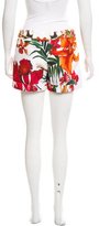 Thumbnail for your product : Ted Baker Tropical Print Mid-Rise Shorts w/ Tags
