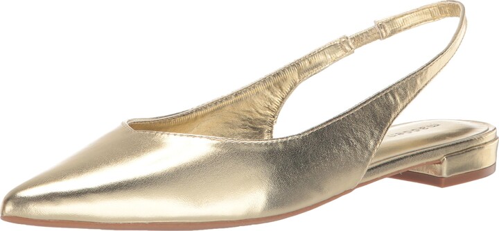Women's Gold Ballet Flats ShopStyle