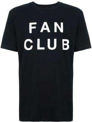 Wood Wood Fan Club print T-shirt