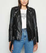 Thumbnail for your product : New Look Leather Biker Jacket