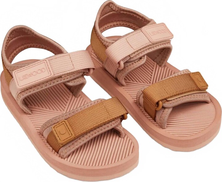 Liewood Kid's Monty Strap Sandals In Rose Mix