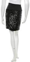 Thumbnail for your product : Yigal Azrouel Leather-Accented Mini Skirt