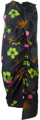 Isa Arfen tropical print dress - women - Silk/Cotton - 10