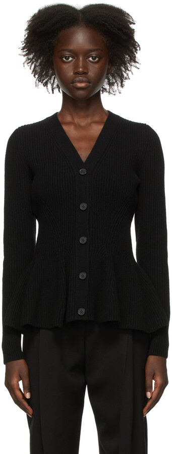 cardigan peplum