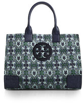 Thumbnail for your product : Tory Burch Ella Denim-Accented Tote