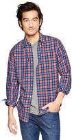 Thumbnail for your product : Gap Linen-cotton plaid shirt