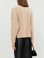 Thumbnail for your product : Pinko Hindi stretch-knit jumper