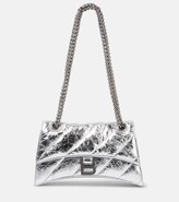Thumbnail for your product : Balenciaga Crush Small leather shoulder bag
