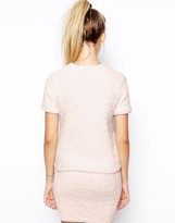 Thumbnail for your product : ASOS COLLECTION Co-ord T-Shirt In Fluffy Knit